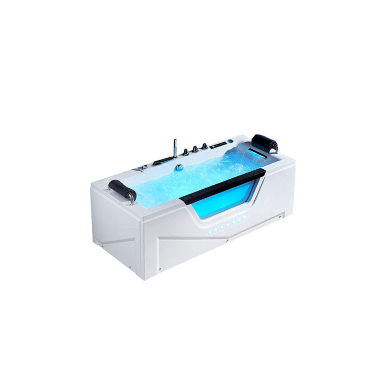 WANNA Z HYDROMASAŻEM Z PODGRZEWACZEM CARINA 938 BIAŁA 182x82 CM CARINA-938-182X82