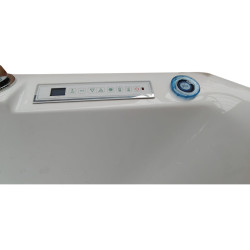 WANNA Z HYDROMASAŻEM Z PODGRZEWACZEM CARINA 938 BIAŁA 182x82 CM CARINA-938-182X82