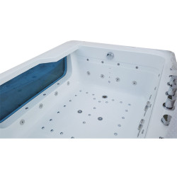 WANNA Z HYDROMASAŻEM TUGELA 913 BIAŁA 170x130 CM TUGELA-913-WH