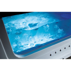 WANNA Z HYDROMASAŻEM TUGELA 913 BIAŁA 170x130 CM TUGELA-913-WH