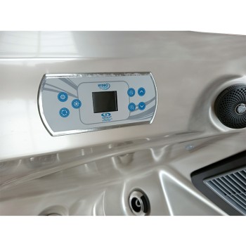 JACUZZI OGRODOWE WANNA SPA345 220x220 Cappuccino obudowa szara