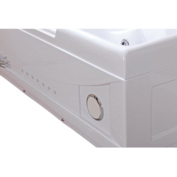 WANNA Z HYDROMASAŻEM RAMZES 634 BIAŁA 168x85 CM RAMZES-634-168X85