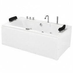WANNA Z HYDROMASAŻEM RAMONA 640 BIAŁA 180x90 CM RAMONA-640-180X90