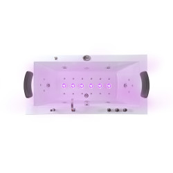 WANNA Z HYDROMASAŻEM RAMONA 640 BIAŁA 180x90 CM RAMONA-640-180X90