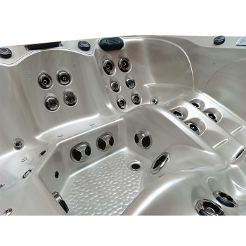 JACUZZI OGRODOWE WANNA SPA345 220x220 Cappuccino obudowa szara