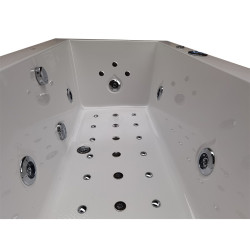 WANNA Z HYDROMASAŻEM RAMONA 640 BIAŁA 180x90 CM RAMONA-640-180X90
