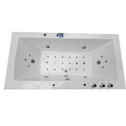 WANNA Z HYDROMASAŻEM RAMONA 640 BIAŁA 180x90 CM RAMONA-640-180X90