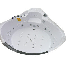 WANNA Z HYDROMASAŻEM ORINO 632B BIAŁA 157x157 CM ORINO-632B-157