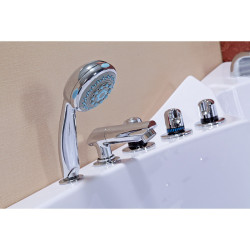 WANNA Z HYDROMASAŻEM ORINO 632B BIAŁA 157x157 CM ORINO-632B-157