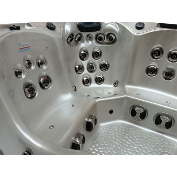 JACUZZI OGRODOWE WANNA SPA345 220x220 Cappuccino obudowa szara