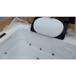 WANNA Z HYDROMASAŻEM NEVADA 912 BIAŁA 170x90 CM NEVADA-912-WH