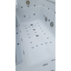 WANNA Z HYDROMASAŻEM NEVADA 912 BIAŁA 170x90 CM NEVADA-912-WH