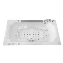 WANNA Z HYDROMASAŻEM MARBE 941 BIAŁA 180x90 CM MARBE-941-180X90