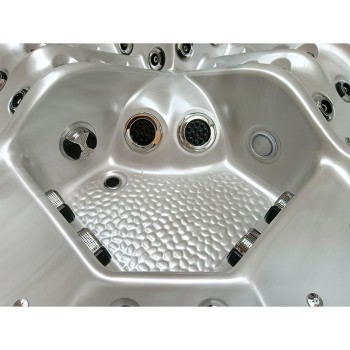 JACUZZI OGRODOWE WANNA SPA345 220x220 Cappuccino obudowa szara