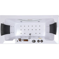 WANNA Z HYDROMASAŻEM LEVANTE 659H BIAŁA 180x90 CM LEVANTE-659H-180X90