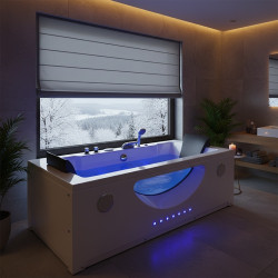 WANNA Z HYDROMASAŻEM LEVANTE 659H BIAŁA 180x90 CM LEVANTE-659H-180X90