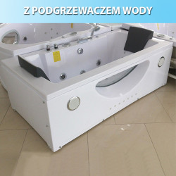 WANNA Z HYDROMASAŻEM LEVANTE 659H BIAŁA 180x90 CM LEVANTE-659H-180X90