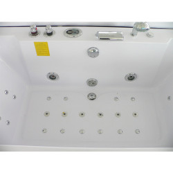 WANNA Z HYDROMASAŻEM LEVANTE 659 BIAŁA 180x90 CM LEVANTE-659-180X90