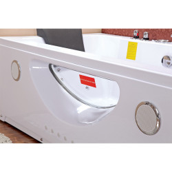 WANNA Z HYDROMASAŻEM LEVANTE 659 BIAŁA 180x90 CM LEVANTE-659-180X90