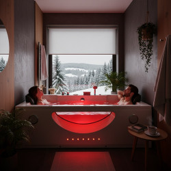 WANNA Z HYDROMASAŻEM LEVANTE 659 BIAŁA 180x90 CM LEVANTE-659-180X90