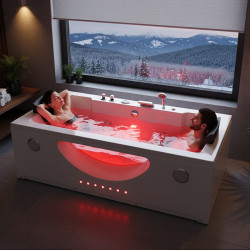 WANNA Z HYDROMASAŻEM LEVANTE 659 BIAŁA 180x90 CM LEVANTE-659-180X90
