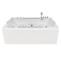 WANNA Z HYDROMASAŻEM KARI 942 BIAŁA 180x120 CM KARI-942-WH-180X120