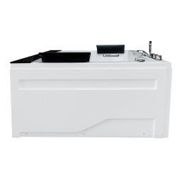 WANNA Z HYDROMASAŻEM KALAMBO 914 Z OBUDOWĄ CZARNA 190x150 CM KALAMBO-914-BL+OBUD