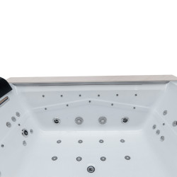 WANNA Z HYDROMASAŻEM KALAMBO 914 Z OBUDOWĄ BIAŁA 190x150 CM KALAMBO-914-WH+OBUD