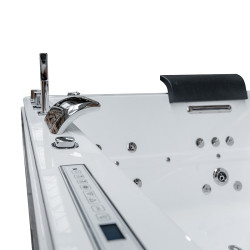 WANNA Z HYDROMASAŻEM KALAMBO 914 Z OBUDOWĄ BIAŁA 190x150 CM KALAMBO-914-WH+OBUD
