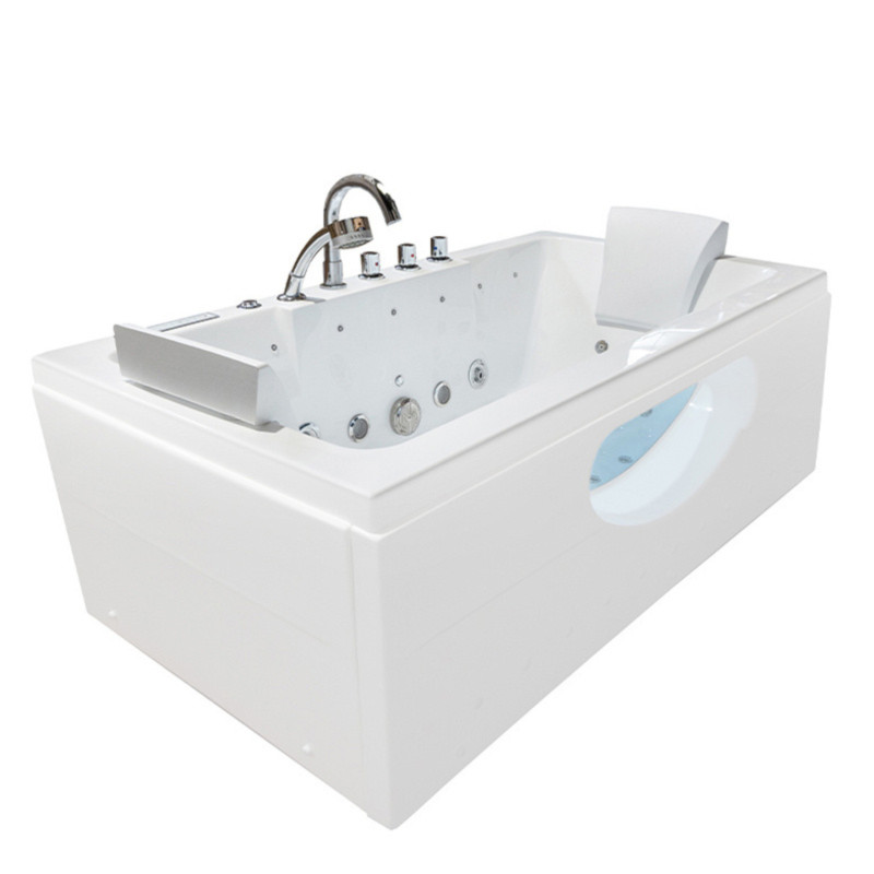 WANNA Z HYDROMASAŻEM IRIS 933C BIAŁA 170x84 CM IRIS-933C-WH-170X84