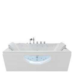 WANNA Z HYDROMASAŻEM IRIS 933B BIAŁA 160x84 CM IRIS-933B-WH-160X84