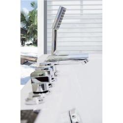 WANNA Z HYDROMASAŻEM IMPERIA 610H BIAŁA 180x120 CM IMPERIA-610H-180X120
