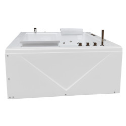 WANNA Z HYDROMASAŻEM DIABLO 666 DO ZABUDOWY BIAŁA 180x150 CM + OBUDOWA DIABLO-666-180+OBUD