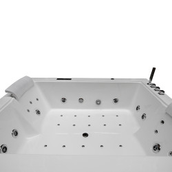 WANNA Z HYDROMASAŻEM DIABLO 666 DO ZABUDOWY BIAŁA 180x150 CM + OBUDOWA DIABLO-666-180+OBUD