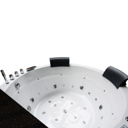 WANNA Z HYDROMASAŻEM DELLA 916 Z OBUDOWĄ 170x170 CM DELLA-916-170-OBUD