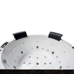 WANNA Z HYDROMASAŻEM DELLA 916 Z OBUDOWĄ 170x170 CM DELLA-916-170-OBUD