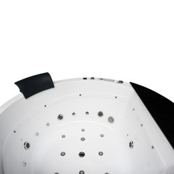 WANNA Z HYDROMASAŻEM DELLA 916 Z OBUDOWĄ 170x170 CM DELLA-916-170-OBUD