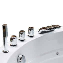 WANNA Z HYDROMASAŻEM DELLA 916 Z OBUDOWĄ 170x170 CM DELLA-916-170-OBUD