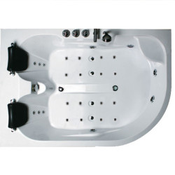 WANNA Z HYDROMASAŻEM CARMEN 631R PRAWA BIAŁA 180x120 CM CARMEN-631-R-180X120