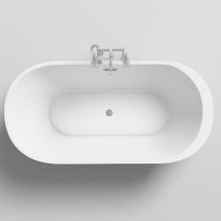 WANNA WOLNOSTOJĄCA VOX 501 CZARNA PRZELEW CHROM 170x80 CM VOX-501-BL-170