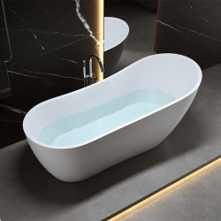 WANNA WOLNOSTOJĄCA FORTE 520C BIAŁA PRZELEW CHROM 170x75 CM FORTE-520C-170X75