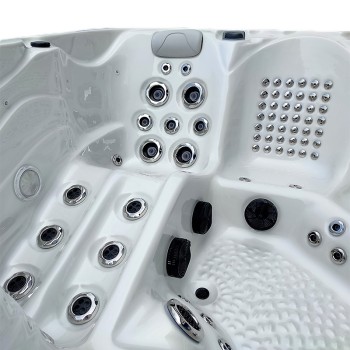 JACUZZI OGRODOWE WANNA SPA560 220x220 Biała perła obudowa kawa