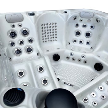JACUZZI OGRODOWE WANNA SPA560 220x220 Biała perła obudowa kawa