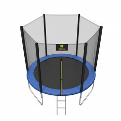 TRAMPOLINA OGRODOWA DLA DZIECI SKY 10FT CZARNO/NIEBIESKA 305 CM 10FT-SKY-305