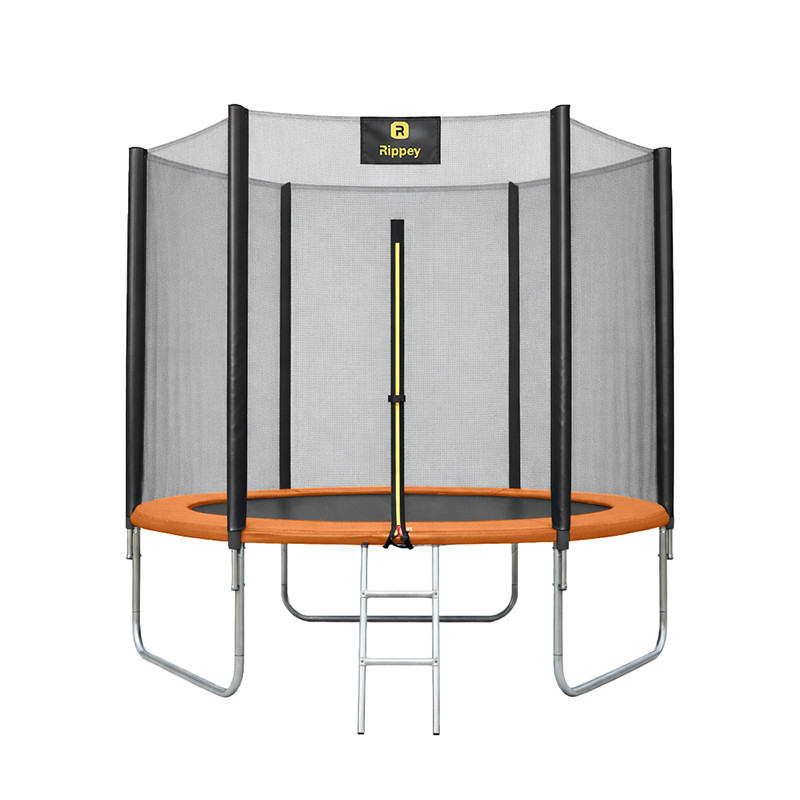 TRAMPOLINA OGRODOWA DLA DZIECI SKY 10FT CZARNO-POMARAŃCZOWA 305 CM 10FT-SKY-305-OR