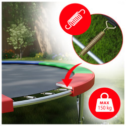 TRAMPOLINA OGRODOWA DLA DZIECI MARSHALL 10FT 305 CM 10FT-MARSHALL-305
