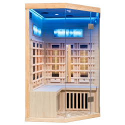 SAUNA SUCHA INFRARED NISKOTEMPERATUROWA ALTA6 2-3 OSOBOWA 120x120 CM ALTA6