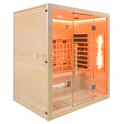 SAUNA SUCHA INFRARED NISKOTEMPERATUROWA ALTA5 3-4 OSOBOWA 175x120 CM ALTA5