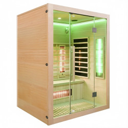SAUNA SUCHA INFRARED NISKOTEMPERATUROWA ALTA3 3-4 OSOBOWA 150x120 CM ALTA3