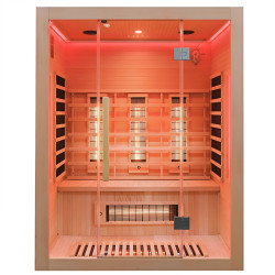 SAUNA SUCHA INFRARED NISKOTEMPERATUROWA ALTA3 3-4 OSOBOWA 150x120 CM ALTA3